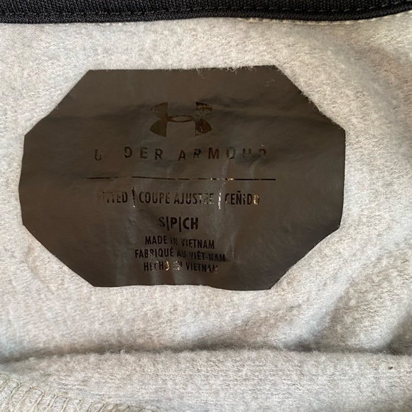 Light Grey Under Armor Sweatshirt - Picture 4 of 4